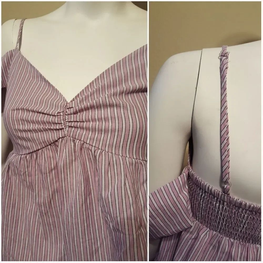 Socialite Stripe Cold Shoulder Top - Picture 7 of 9